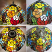 Lampe Tiffany Style Méditerranéen Chic