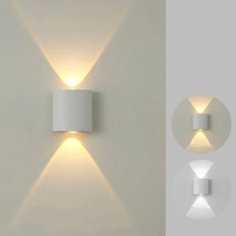 Lampe Scandinave Murale Double Flux Élégant