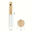 Applique Murale Moderne LED En Bois Avec Détecteur De Mouvement