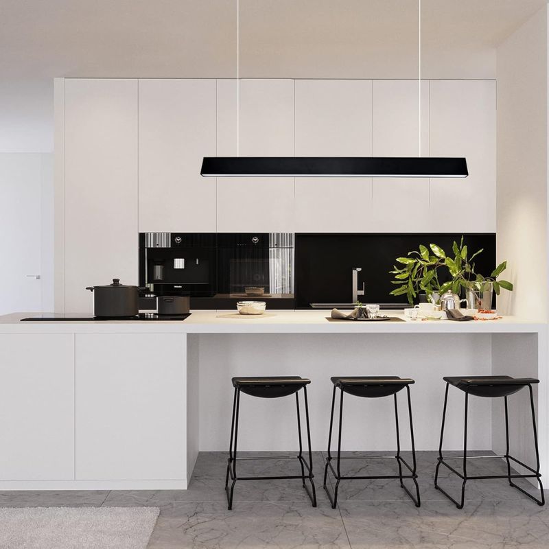 Suspension Scandinave Ligne Moderne Lumineuse