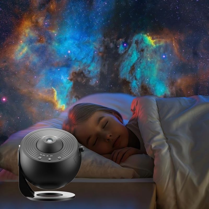 Veilleuse Planétarium Rotatif