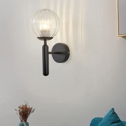 Applique Murale Moderne Minimaliste En Verre
