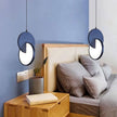 Suspension Moderne LED Éclipse Bleu