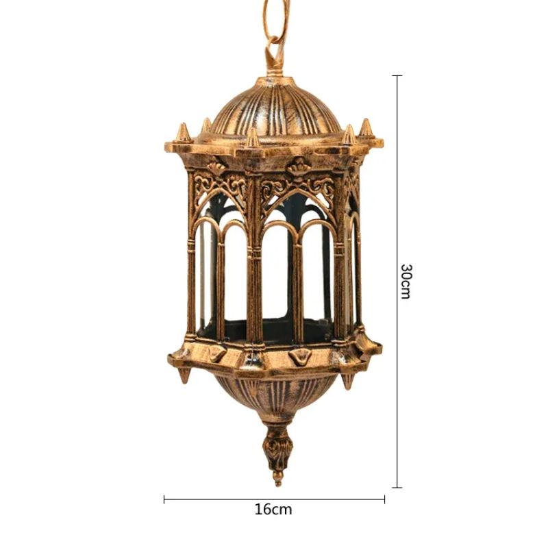 Suspension Extérieur Métal Antique Ambiance Conviviale