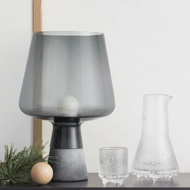 Lampe De Table Style Verrerie Sombre