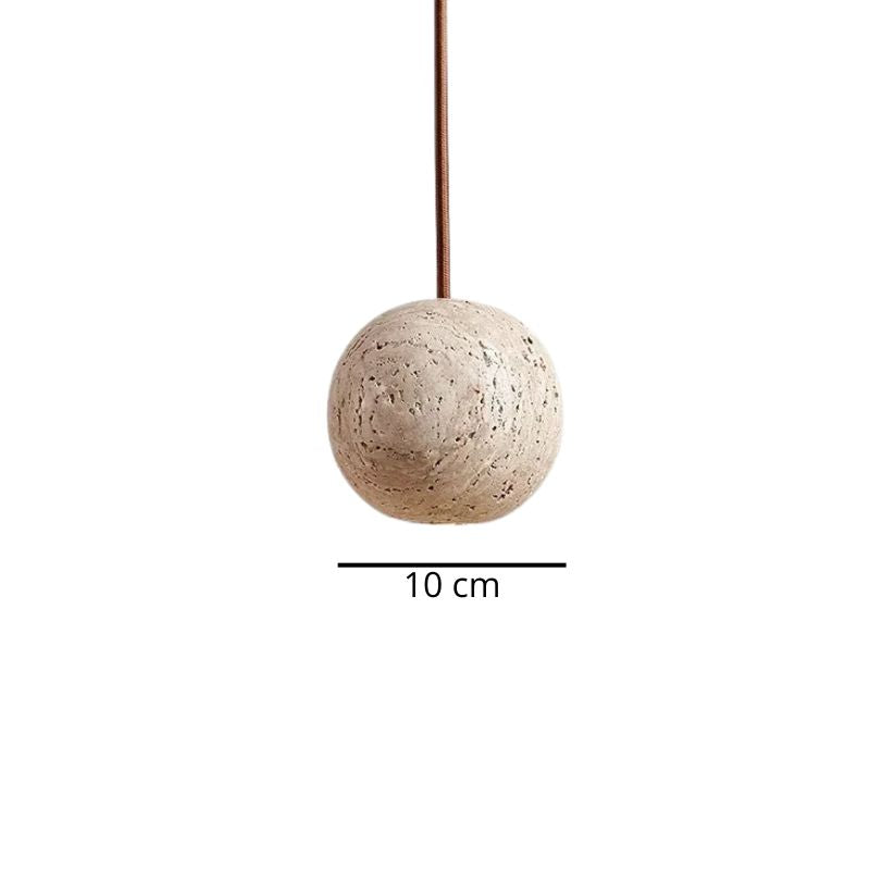 Suspension Salle À Manger En Travertin Naturel Élégant