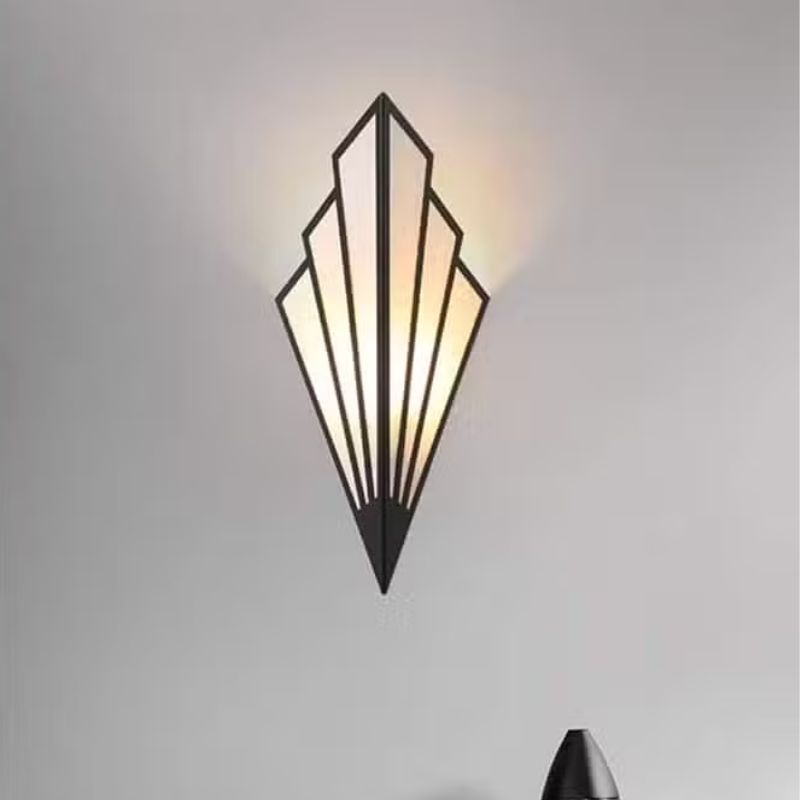 Applique Murale Escalier Design Éventail LED