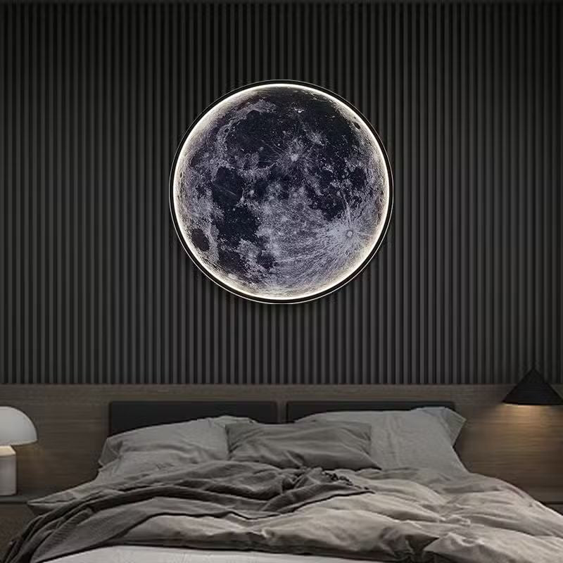 Applique Murale Moderne en Forme de Lune