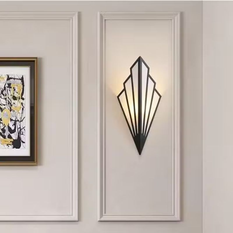 Applique Murale Escalier Design Éventail LED