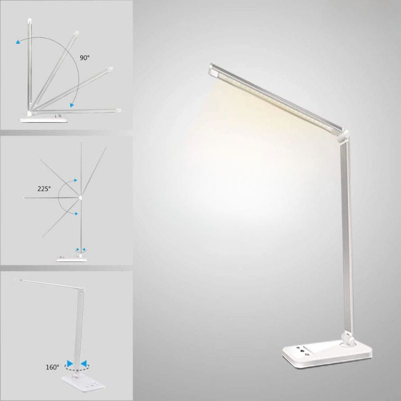 Lampe De Bureau Avec 5 Modes Couleur Réglables