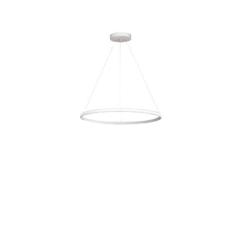 Suspension Chambre Anneau LED Élégante