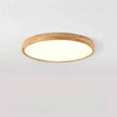 Plafonnier LED en Bois Style Nordique