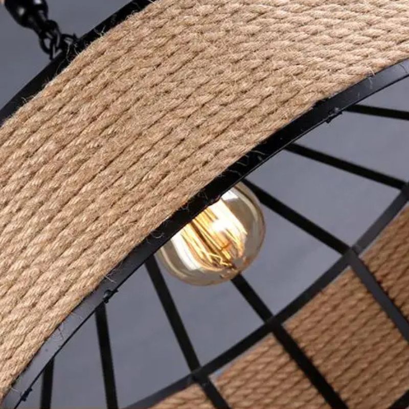 Suspension Bohème Design Chanvre Créatif