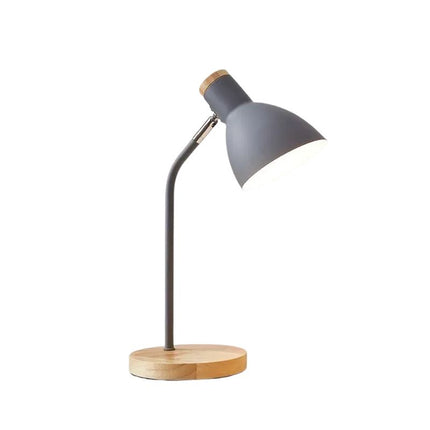 Lampe De Bureau En Bois Massif Élégant