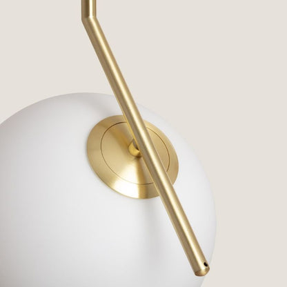 Suspension Minimaliste Charme Du Verre Galvanisé