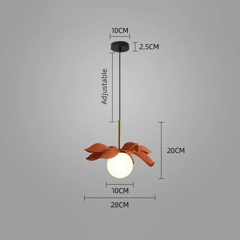 Suspension Design Ambiance Fleurie Naturelle