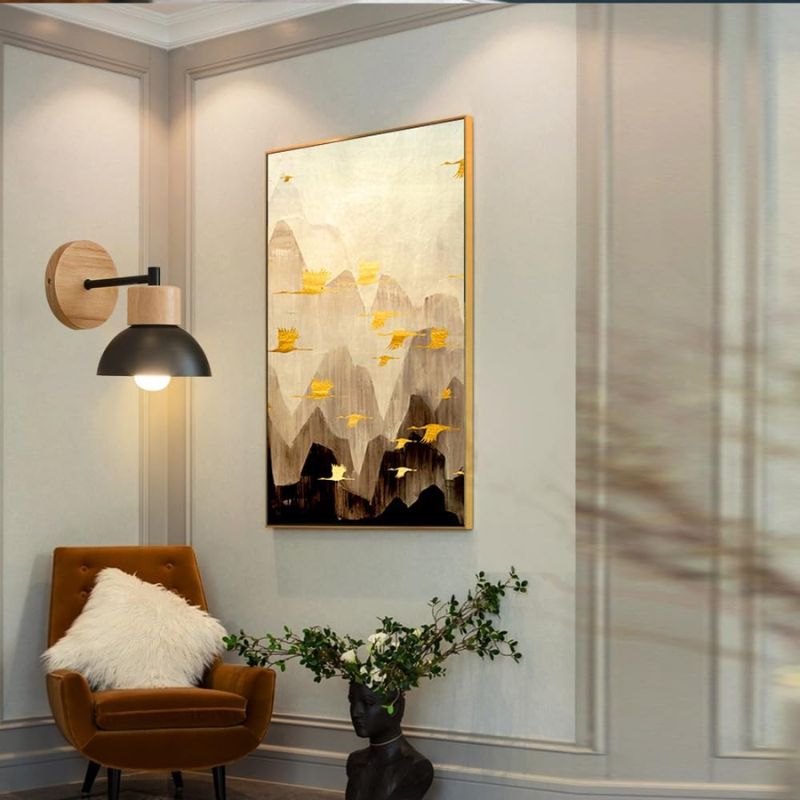 Applique Murale Scandinave Luminaire Bois Moderne