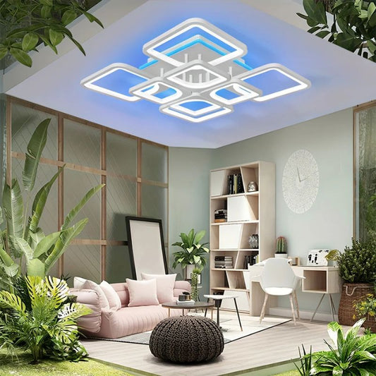 Lampe Moderne Carrée Style Contemporain LED