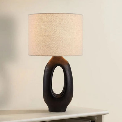 Lampe Japonaise De Table En Résine