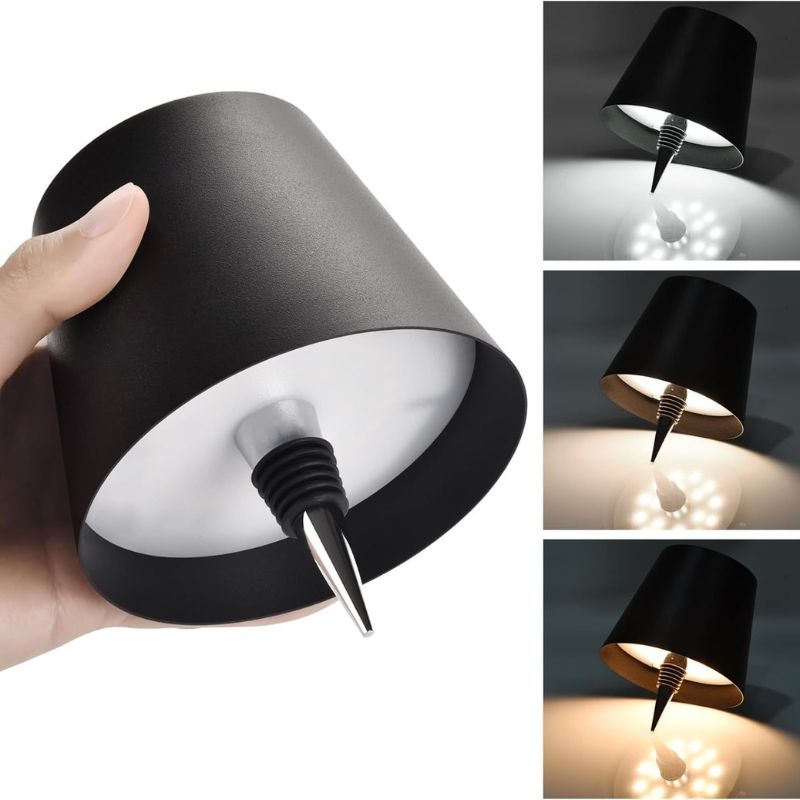 Lampe Sans Fil Style Bouchon À LED Tactile