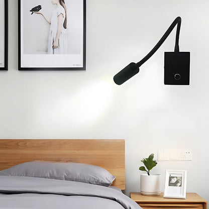Applique Murale Noire Stylée Avec Interrupteur