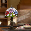 Lampe Tiffany Design Oriental Multicolore