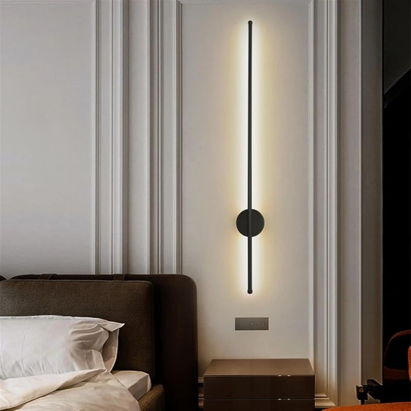 Applique Murale Moderne Minimaliste Avec Télécommande
