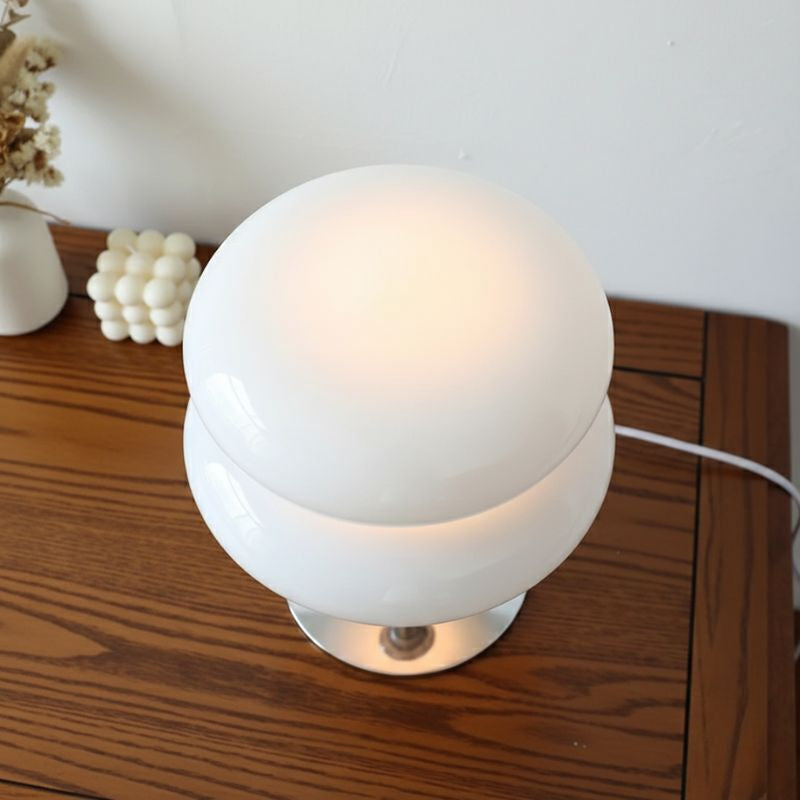 Lampe De Table En Verre Macaron Moderne