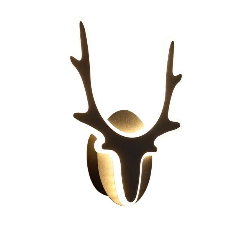 Lampe Murale Tête De Cerf LED Design Scandinave