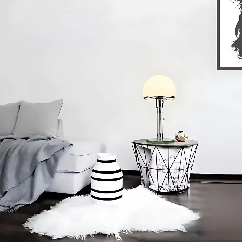 Lampe de Table Design Demi Globe