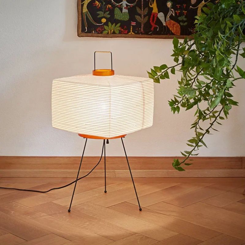 Lampe Japonaise En Papier Riz Pour Décor Zen