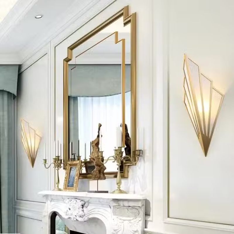 Applique Murale Escalier Design Éventail LED