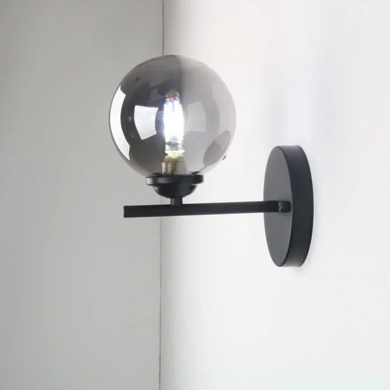 Applique Murale Salle à Manger Sphère En Verre Raffinée
