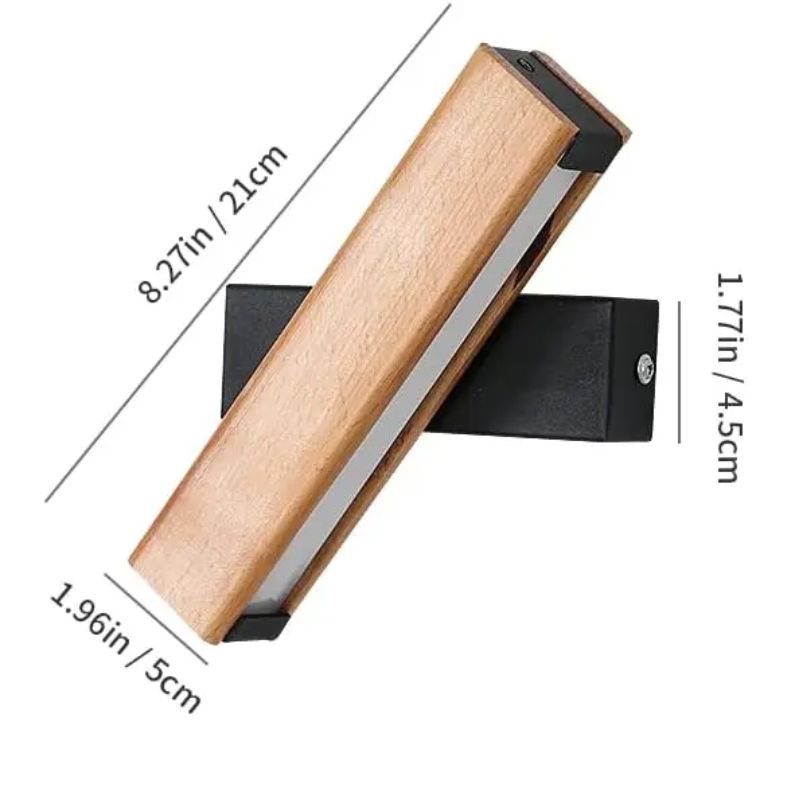 Applique Murale Escalier Design LED Rotative