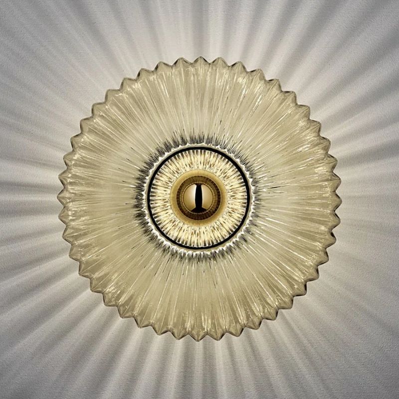 Applique Murale Couloir LED Moderne En Verre