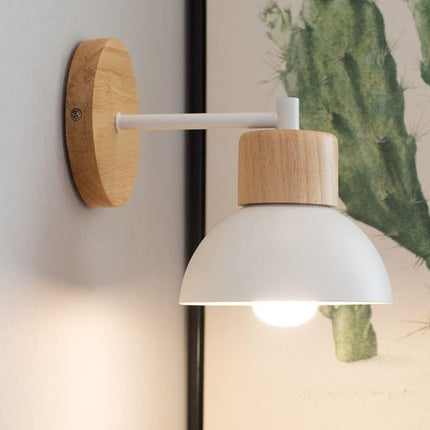 Applique Murale Scandinave Luminaire Bois Moderne
