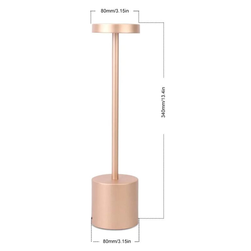Lampe De Table Tactile À Intensité Réglable