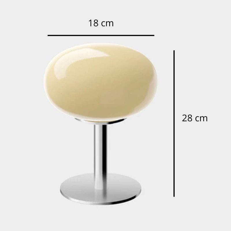 Lampe De Table Design En Verre Soufflé