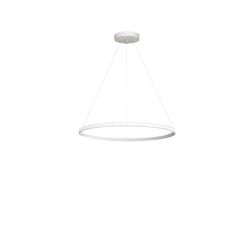 Suspension Chambre Anneau LED Élégante