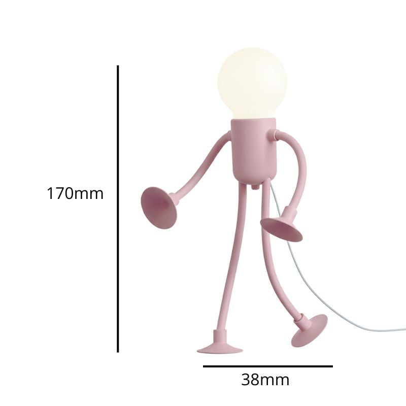 Lampe De Bureau Créative En Forme De Bonhomme