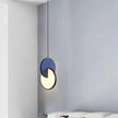 Suspension Moderne LED Éclipse Bleu