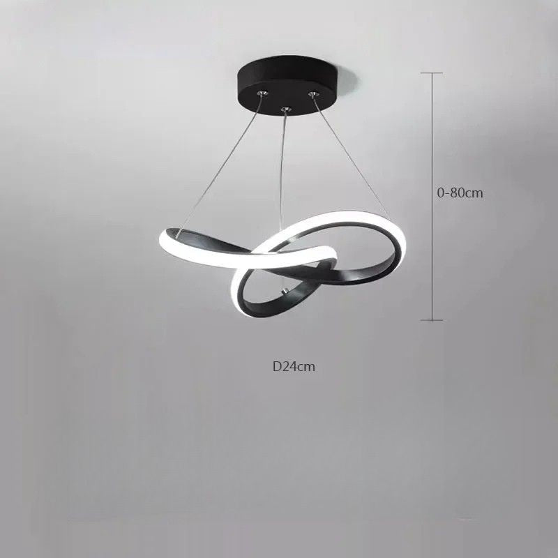 Suspension Chambre LED Style Scandinave Raffiné