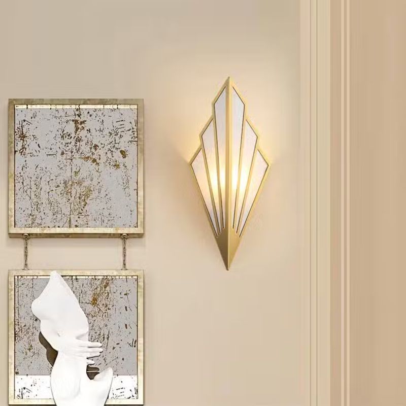 Applique Murale Escalier Design Éventail LED