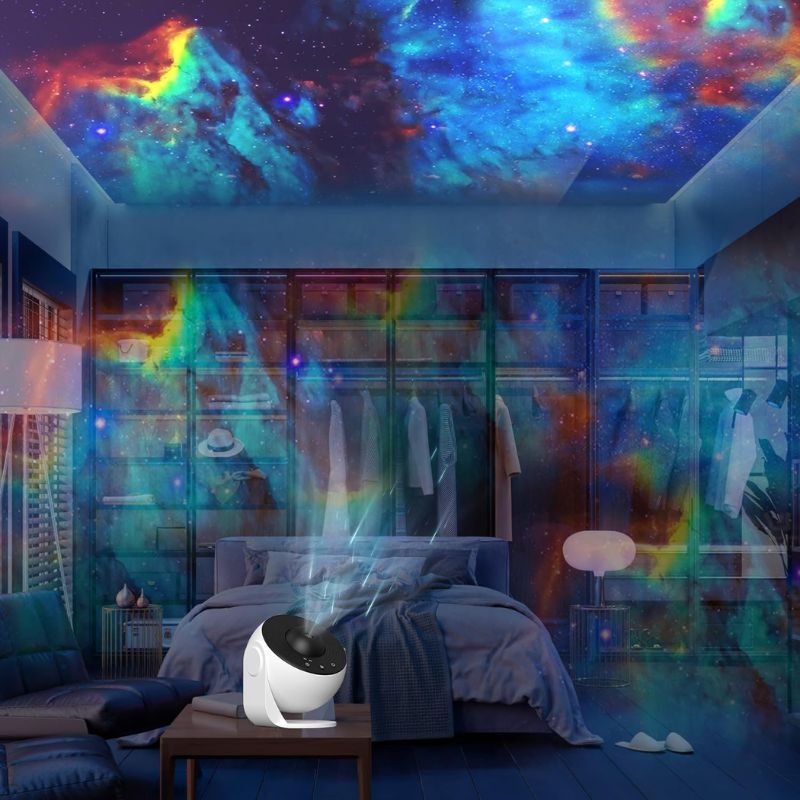 Veilleuse Planétarium Rotatif