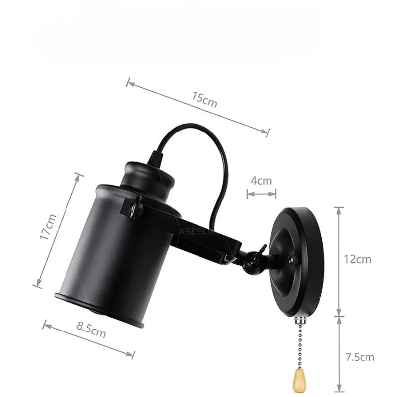 Applique Murale Vintage Design Rustique