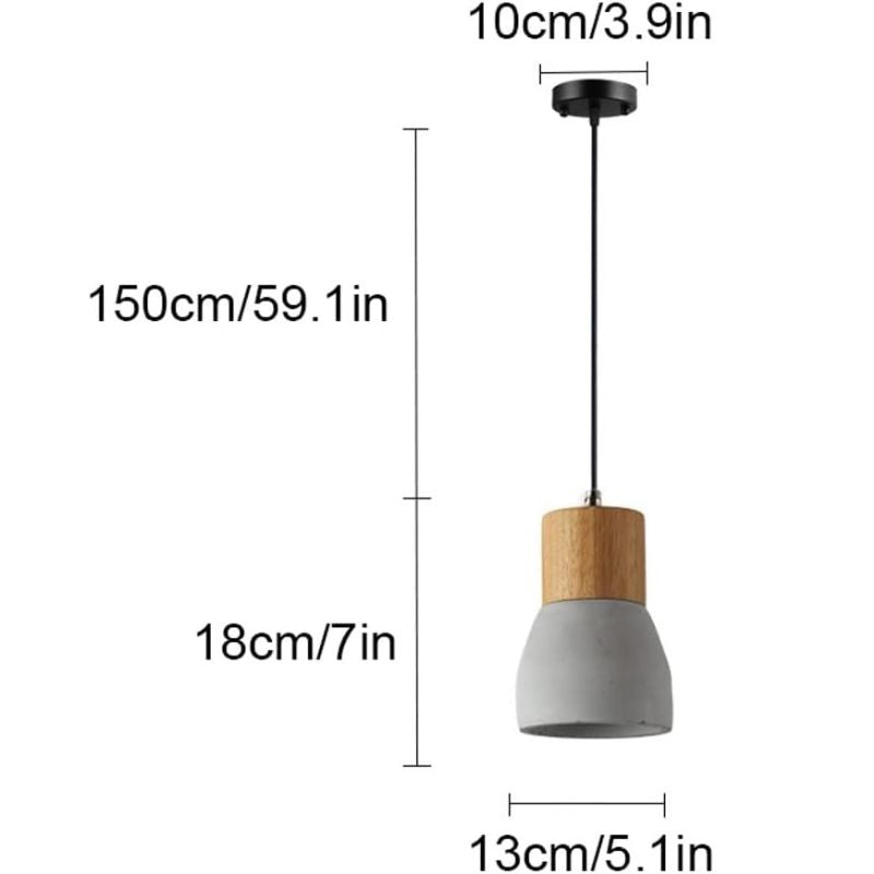 Suspension Industrielle Style Nordique