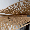 Suspension Escalier Luminaire Déco Rotin Naturel