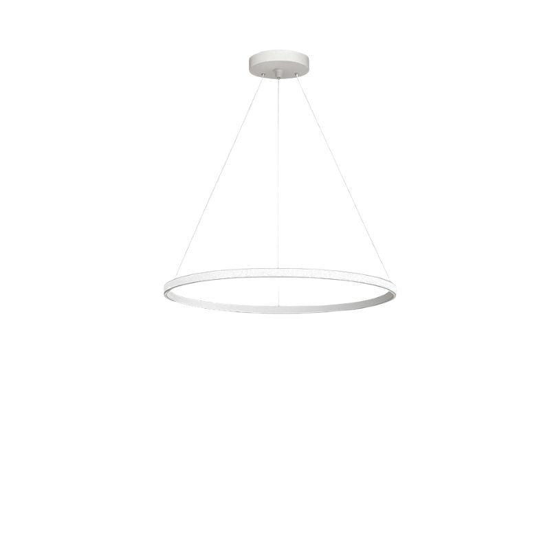 Suspension Chambre Anneau LED Élégante