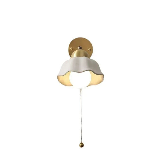 Applique Murale Couloir Style Européen Chic, en forme de fleur