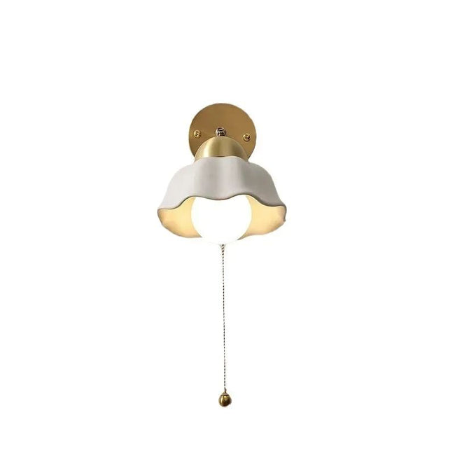 Applique Murale Couloir Style Européen Chic, en forme de fleur